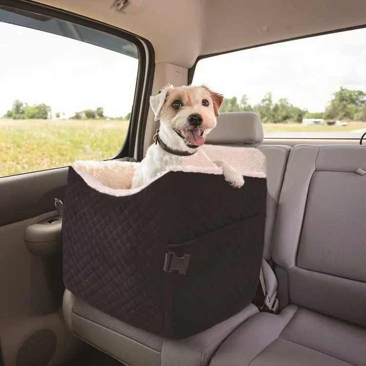 Dog Car Seat Covers Hot sale traveling Console Pet car Seat Dog Cat Booster Seat Safety Tethers cat Carrier H250211