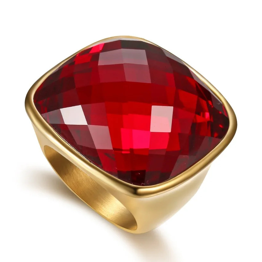 Hip Hop Nutstone Ring Heavy Stainless Steel Mens Signature Ring Rock Jewelry Size 6-9 250109