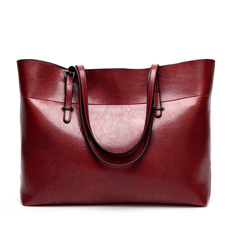 Business For Office Waterproof Leather Briefcase Women Big Handbags er Fashion Tote Bag 240904