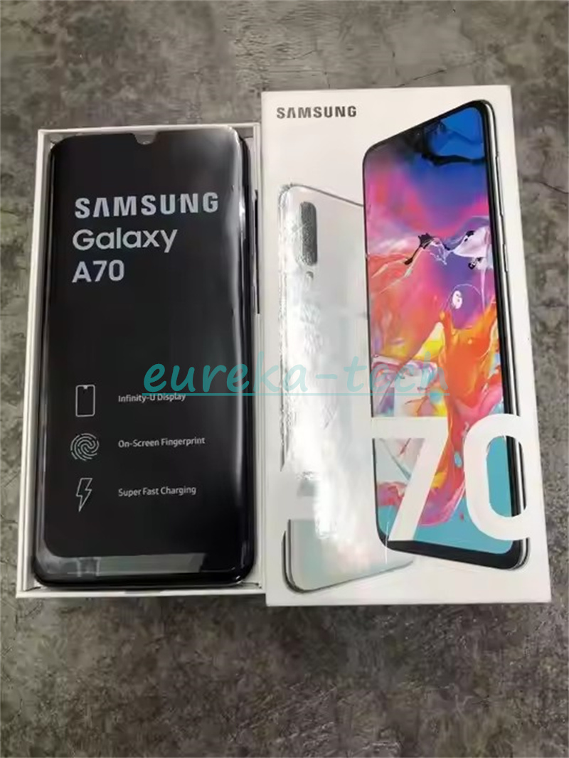 Guarantee Original Unlocked Genuine Galaxy A70 Smartphone Original Android Mobile Phone with GSM LTE CDMA refurbished Phone