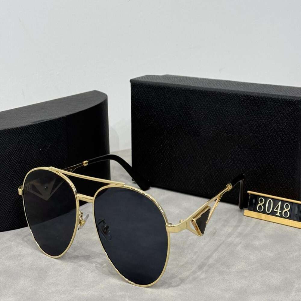 Top attitude Sunglasses lens designer womens Goggle senior Eyewear For Women eyeglasses frame Vintage Metal Sun Glasses With Box01