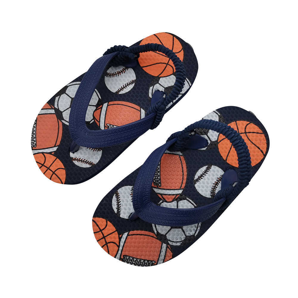 Sandals Summer New Childrens Slippers Miter Slippers for Boys and Girls Childrens Shoes Beach Shoes Baby Shoes Clip Feet Slippers Sandals H250212
