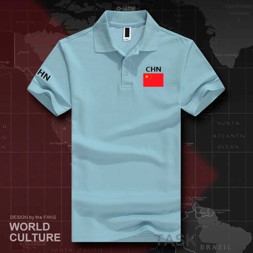 Hong Kong HongKong China polo shirts men short sleeve white brands printed for country 2017 cotton nation team flag new HK X250213