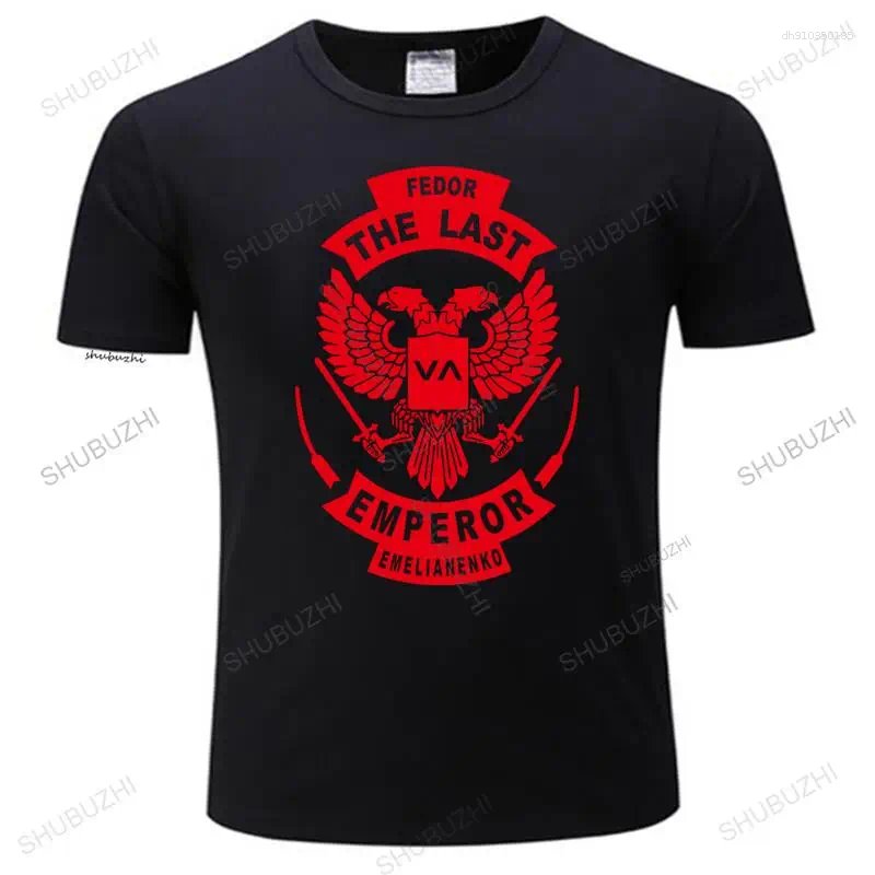 Men's T Shirts Fedor Emelianenko T-shirt For Men Drop Summer Short Sleeve Cotton Plus Size Crew Neck Team Funny Printing Tee Tops