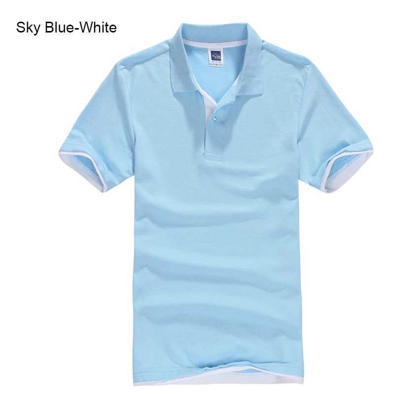 URSPORTTECH Mens POLO Shirt For Men Desiger POLOs Men Cotton Short SLeeve shirt Clothes tennis Plus Size XS- XXXL X250213