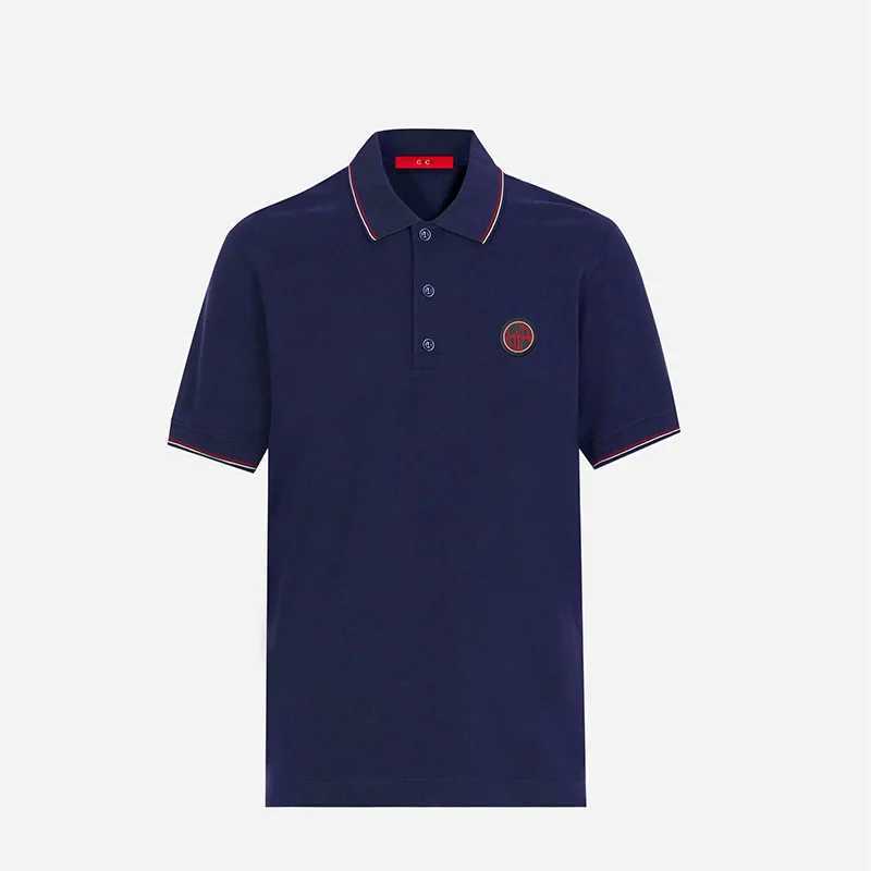 Mens Polo Tops Summer Fashion Business Men Pure Cotton Polo Top Casual Fashion Commuter Versatile Solid Color Mens Tops X250213