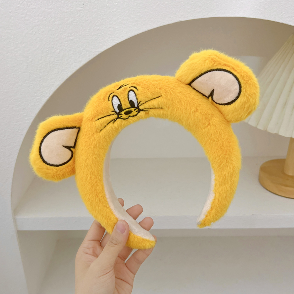 Kawaii-Inspired Hair Ties for Teenage Girls Novelty Anime Character Headbands for Daily Use