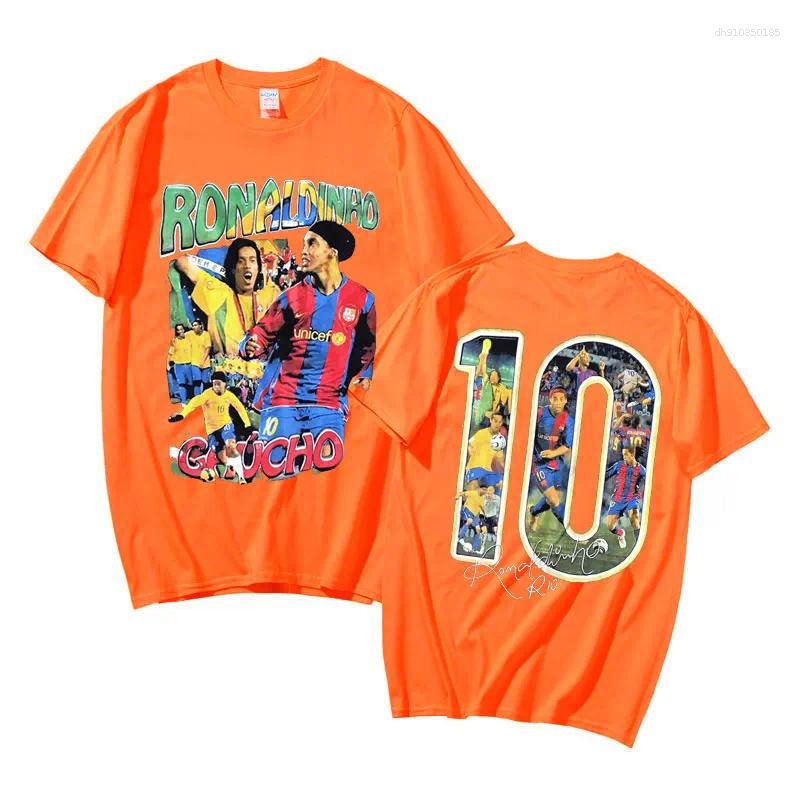 Men's T Shirts Limited Marino Morwood Ronaldinho Graphic Tshirt Man Fashion Streetwear Men Oversized Tees T-shirt Male Hip Hop Shirt