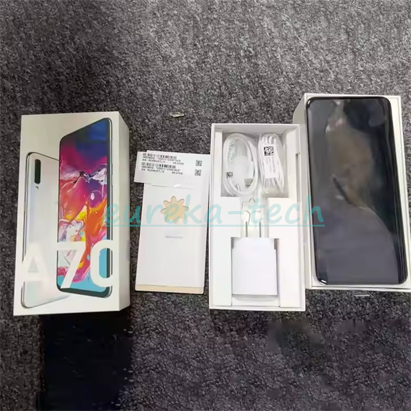 Guarantee Original Unlocked Genuine Galaxy A70 Smartphone Original Android Mobile Phone with GSM LTE CDMA refurbished Phone