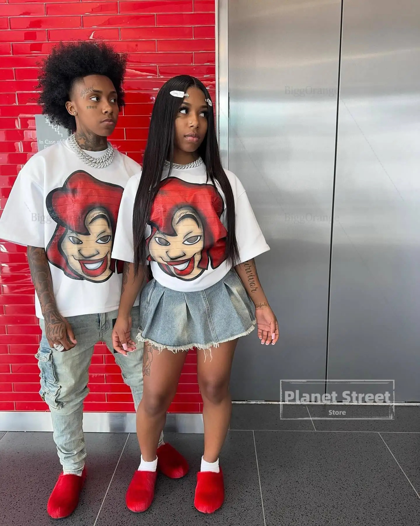 Harajuku sell proud family graphic t shirts for women y2k tops streetwear oversized t shirt gothic goth cartoon clothes 250206