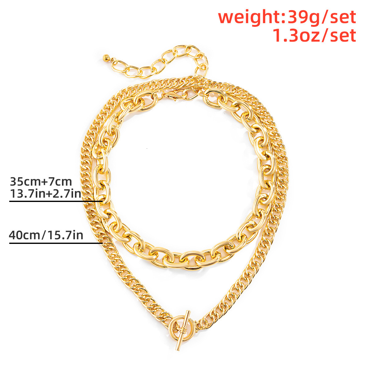 Fashion Street Photo OL Multi layered Cross Chain with Hip Hop Trendy Metal Necklace Woman Snow Soft Jewelry
