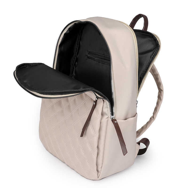 Backpack New Fashion Simple Leisure Computer Bag For Women 14 Inch Business Large Capacity Backpack For Women