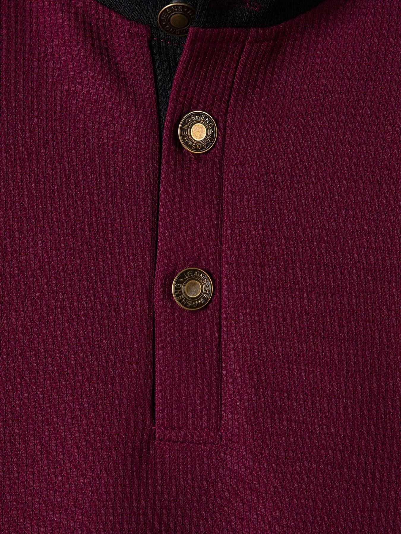 Summer Europes Best Selling Mens Henry POLO Shirt Mens T-Shirt Metal Buttons Casual And Comfortable Street Mens Clothing. X250213