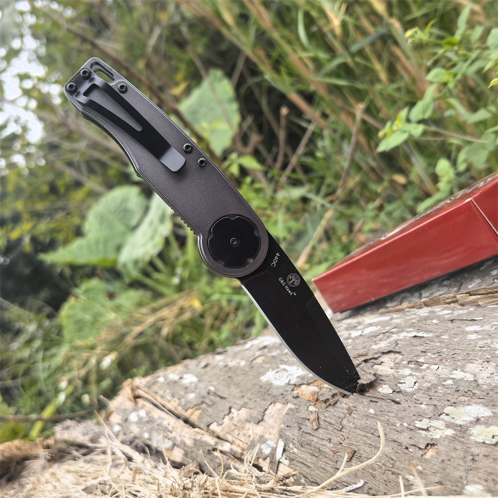 Newest MANTIS Gear Cutter Folding Knife Cr Mov Blade Aluminum Handle Easy To Carry Outdoor Hunting Hiking Pocket Tool Gift Knives