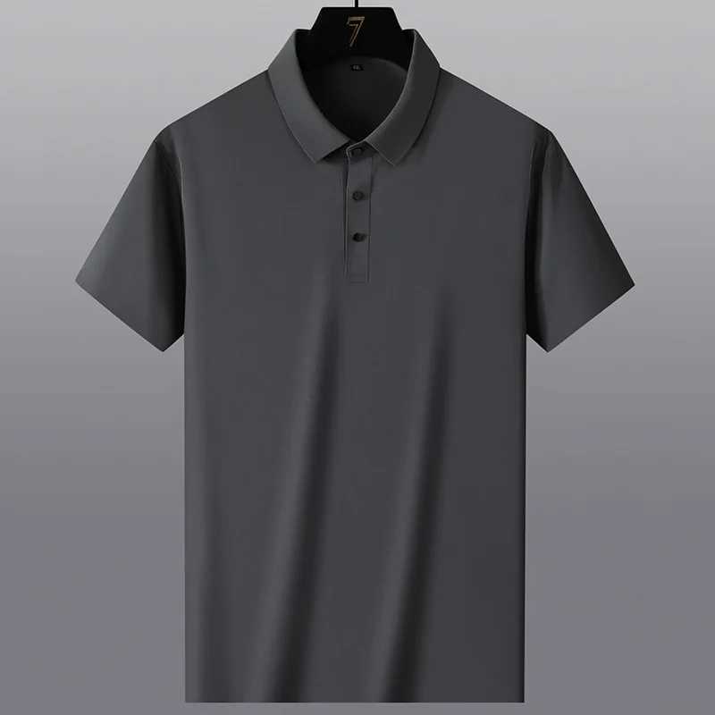 Plus Size Mens Polo Shirt for 140kg Fat Big and Tall Man Brands Mens Polo Shirt XXXXXXL 5XL 6XL 7XL 8XL Polo Homme New X250213