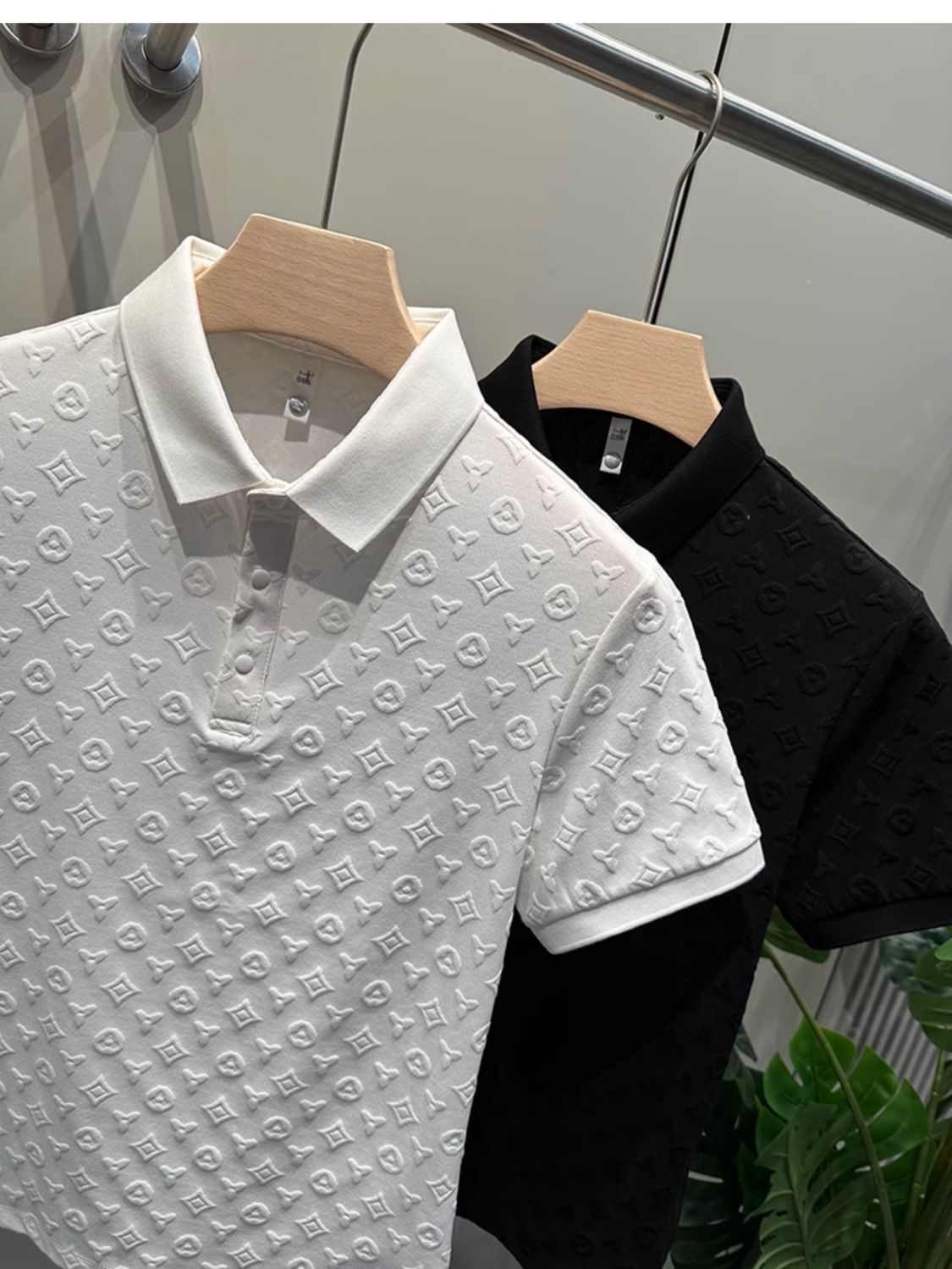 High-grade POLO shirt summer new comfortable breathable casual lapel short-sleeved T-shirt thin half sleeve shirt men 2025s