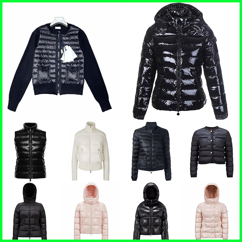 Winter Women Down Jacket Fashion Luxury knit jacket Outdoor Casual puffer jacket woman warm coat