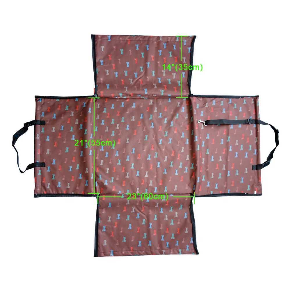Dog Car Seat Covers Pet Dog Car Seat Cover Waterproof Dog Carrier Safe Dogs Car Seat Basket Cat Puppy Bag Travel Mesh Hanging Bags H250211