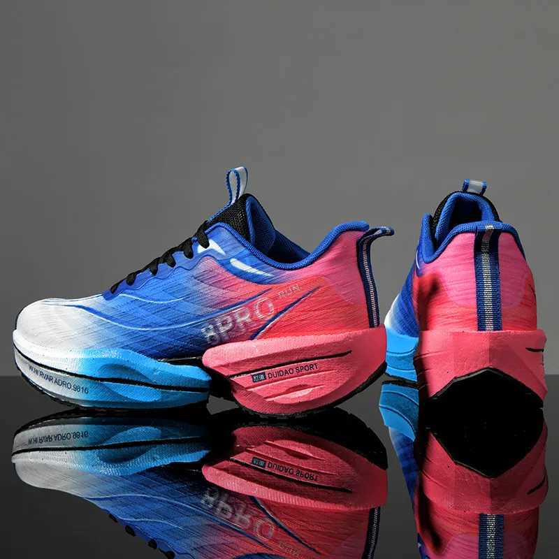 2025 New Marathon Air Cushion Men Sports Running Shoes Breathable Lightweight Wens Cfortable Athletic Nonskid Sneakers Z250411
