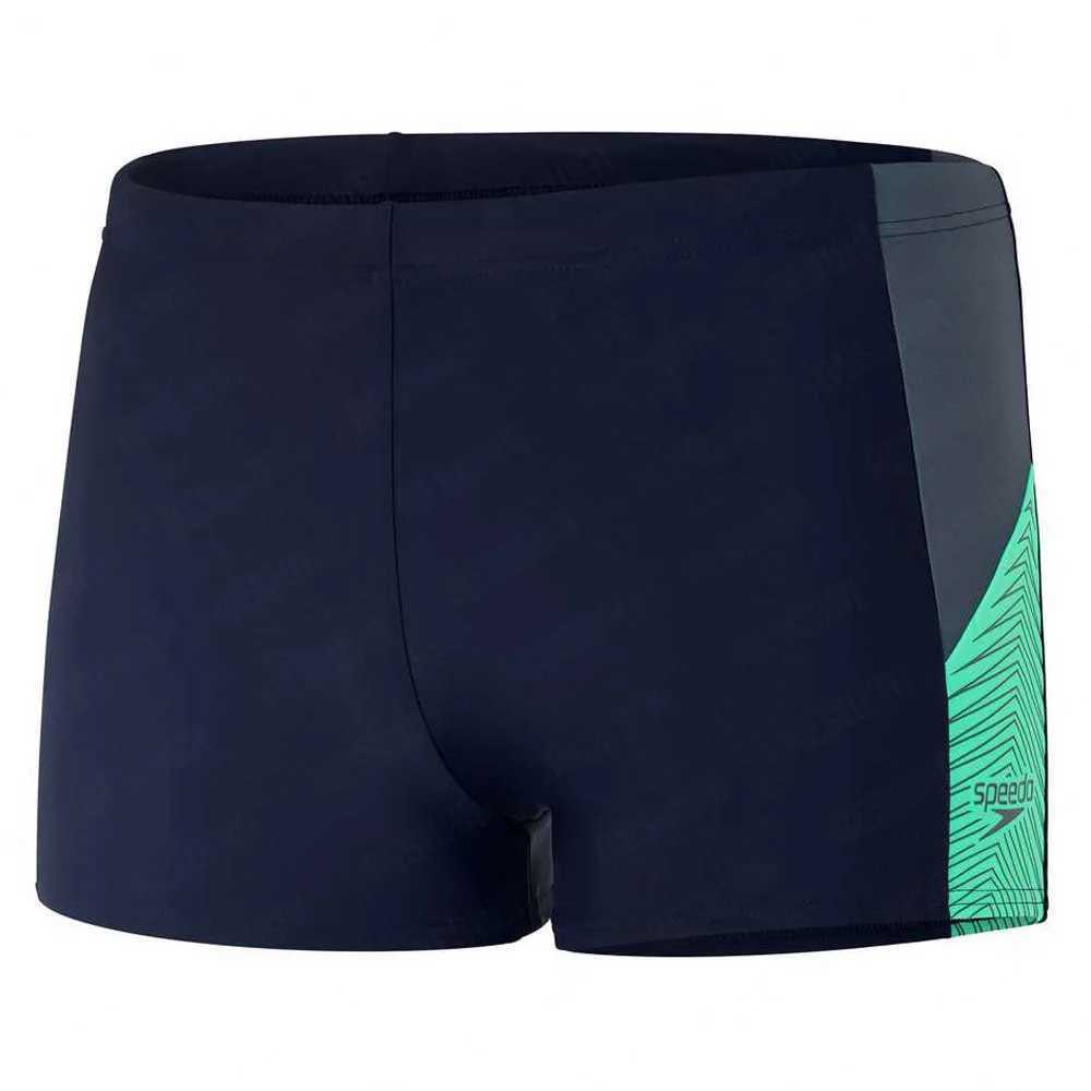 Summer Mens Beach Tights Swim Shorts Quick Dry Swimming Trunks Sports Swim Training Pants Running Surfing Jammer Lycra Swimsuit X250213