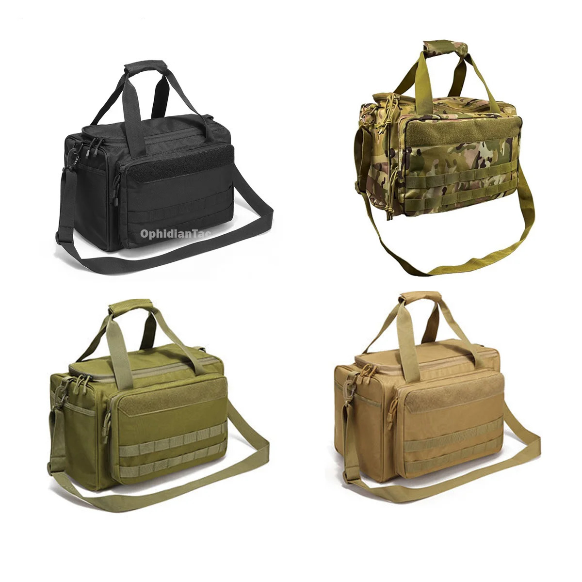 Range Bag Outdoor Hunting Training Shooting Molle Gun Bags Climbing Hiking Camping Large Capacity Handbag 250118