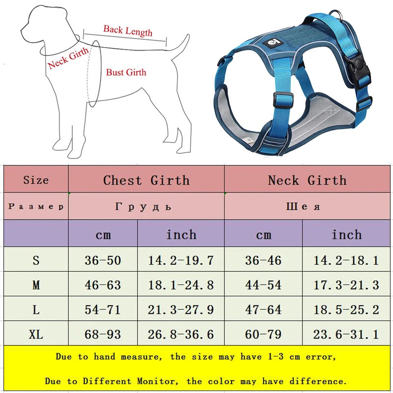 Adjustable Harness Dog Reflective Safety Training Walking Chest Vest Leads Collar For French Bulldog Pets Dogs Accessories 250213