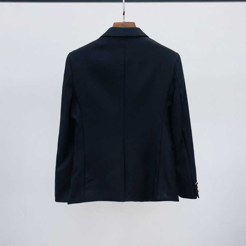 Men's Suits Cuff embroidered suit Fall trend slim suit jacket Men's casual youth single coat Q250213