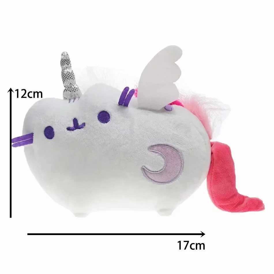 Multiple Pusheen Plush Throw Pillows Cute Home Bedroom Cartoon Stuffed Model Dolls Toys Girls Room Decoration Christmas Gifts