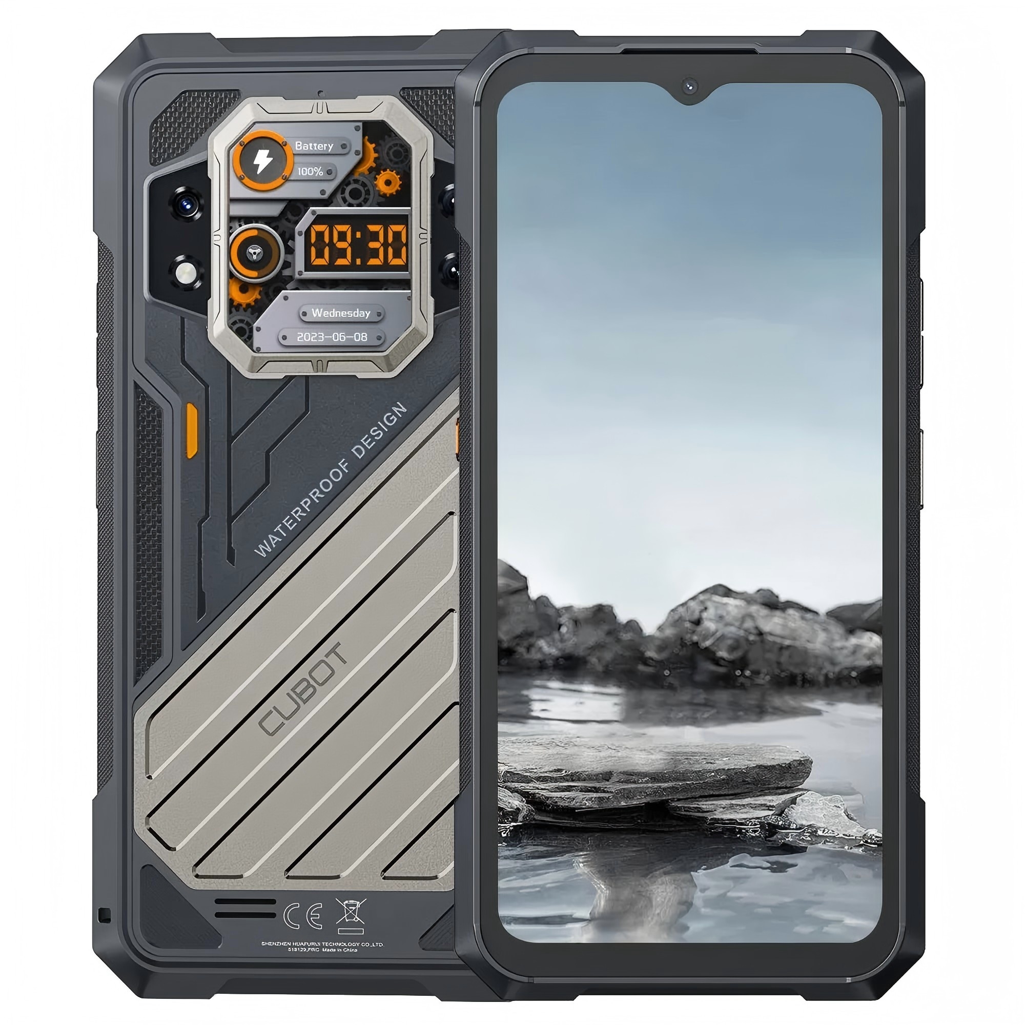 CUBOT KINGKONG X, Rugged Smartphone 5G, 32GB RAM(16GB+16GB), 256/512GB ROM, 10200mAh, 6.583-Inch 120Hz Screen, NFC,WiFi 6, 100MP