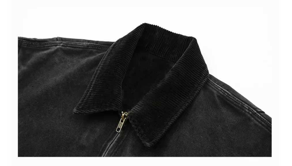 Maillard style men and women can wear jackets retro trend high-quality cotton loose spring and fall clothing Detroit cargo wear X250213