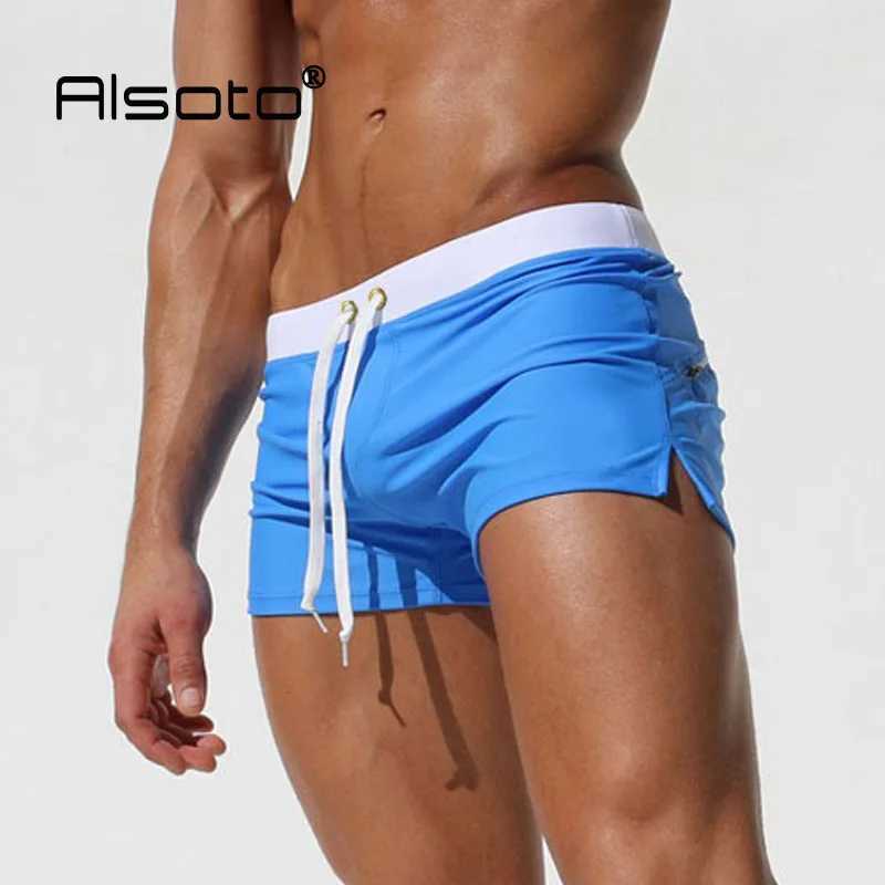 2024 Mens Swimwear Sexy swimming trunks sunga swimsuit swim briefs Beach Shorts mayo sungas de praia mens swimwear Z260314