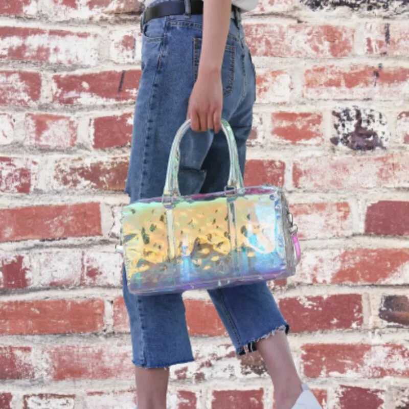 Top Quality Brand High Quality New Style Free Delivery Designer Bag Laser Glossy Large Capacity Multifunctional Handbag - Stylish & Versatile, Middle 