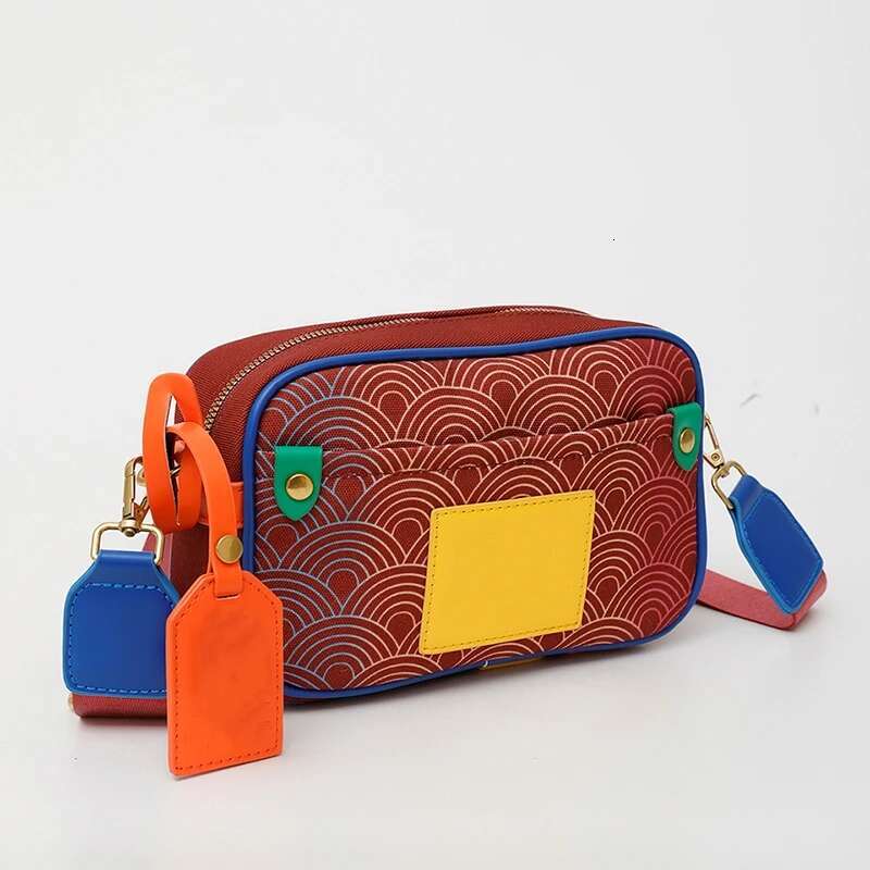 Crossbody Bags Fashion Shoulder For Women Canvas Colorful Bag 2025 New Arrival Designer Square Bag Hot Sell