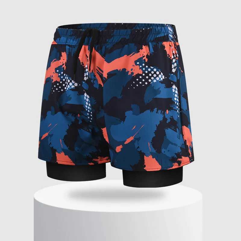 2025 New Men Swim Trunks Breathable Loose Summer Beach Outdoor Swim Short Pant Print Quick-drying Swimming Shorts Swim Clothes W250214