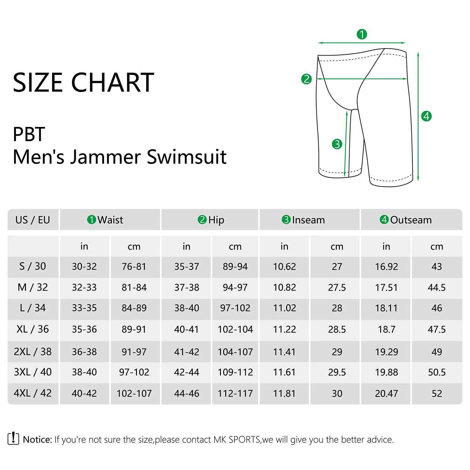MY KILOMETRE Mens Swim Jammer Swimwear PBT Durable Athletic Training Endurance Swimsuits Swimming Shorts Trunks Man Swim Jammers W250214