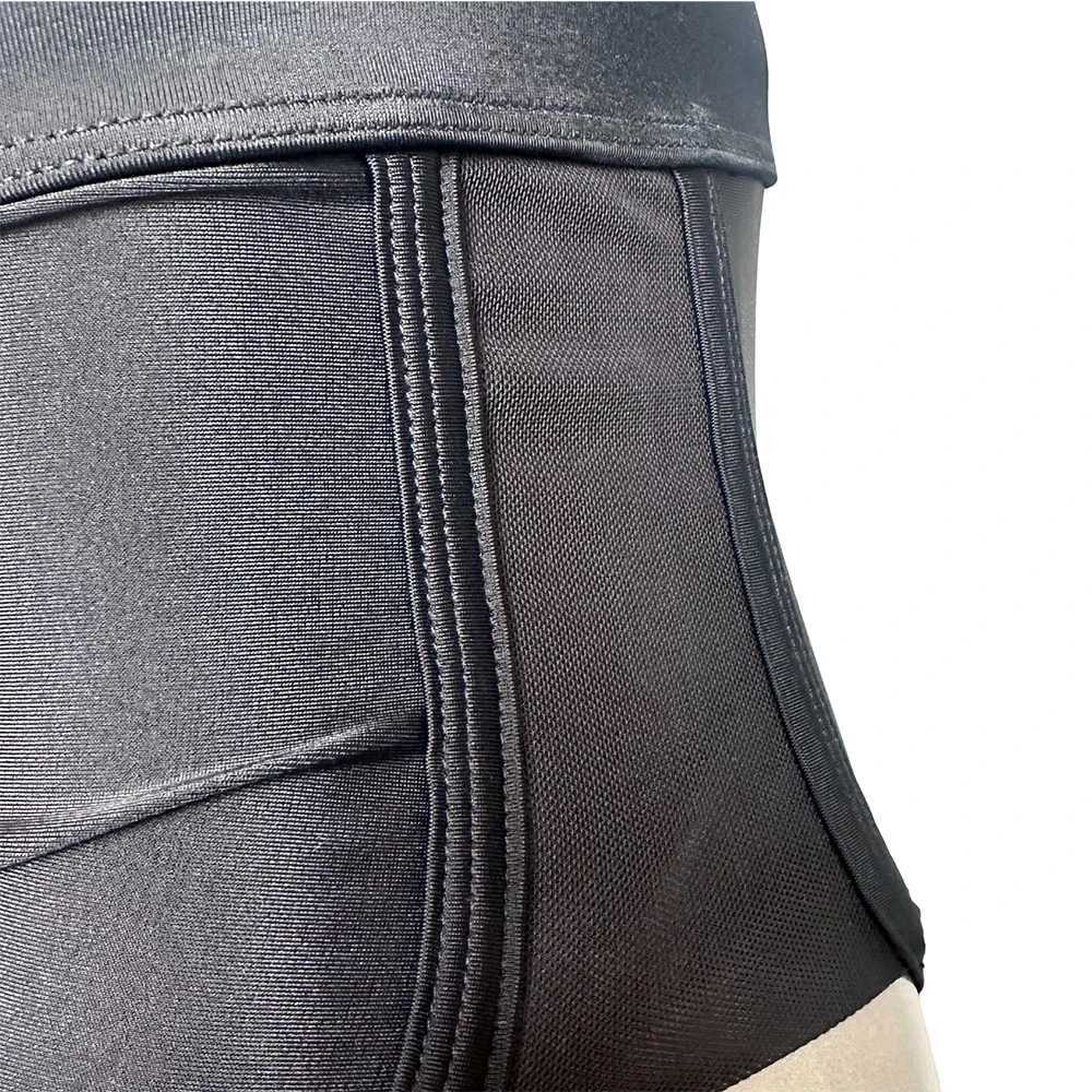 Sexy Mens Mesh Swimming Trunks Nylon Solid Beach Shorts Swimwear Summer Mayo Male Pad Push Up Sport Surfing Bathing Suit W250214