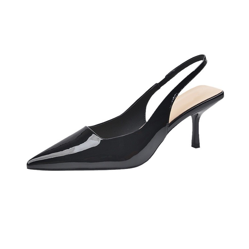 Women Sandals Simple Style Versatile Fashion High Heel Commute Profession Triple Black NEW hot Beige Green Free shipping