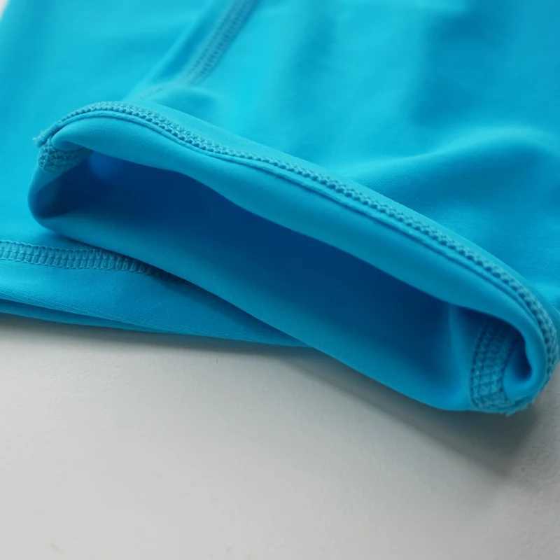 Girls Swimsuit 3-10 Years UPF 50+ UV Sun Protective One Piece Long Sleeve Swimwear With Zipper Rash Guard Beachwear Z250214