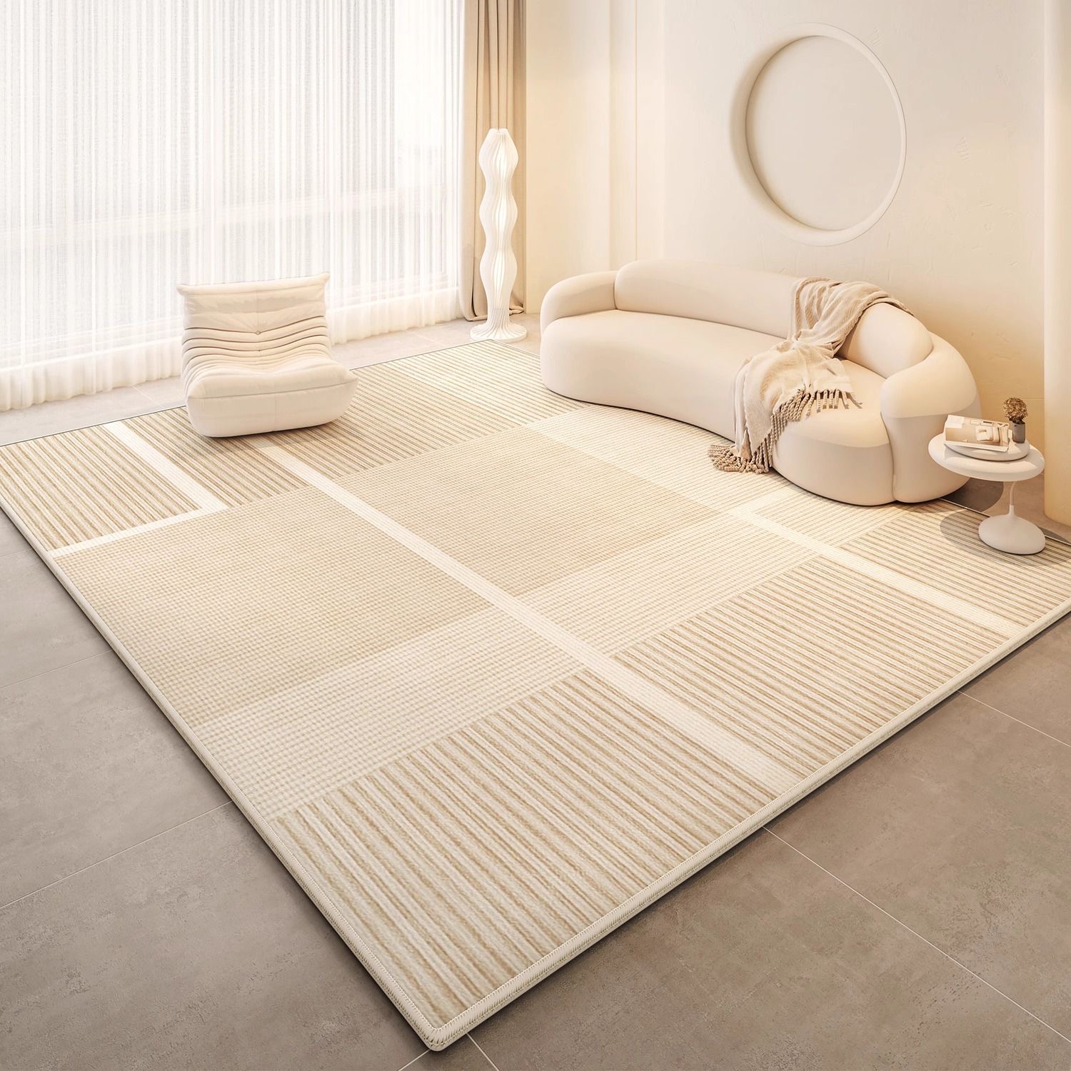 5158-62.8-BB-Large Size Sofa Coffee Table Mat Girls Bedroom Bed Blanket Cloakroom Decoration