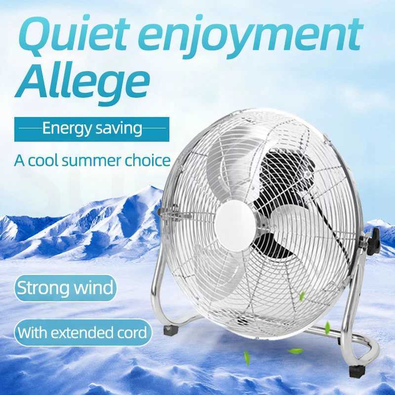 Floor To Ceiling Fan Household Desktop High-Power Fan Industrial Floor To Ceiling Fan Powerful Desktop Fan Adjustable Wind Speed Z250214