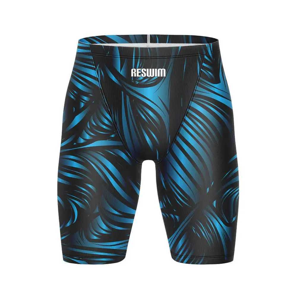 2025 Mens Print Swim Jammer Training Sports Beach Diving Surfing Pants Tights Shorts Swimming Trunks Summer Quick Dry Swimsuit W250214
