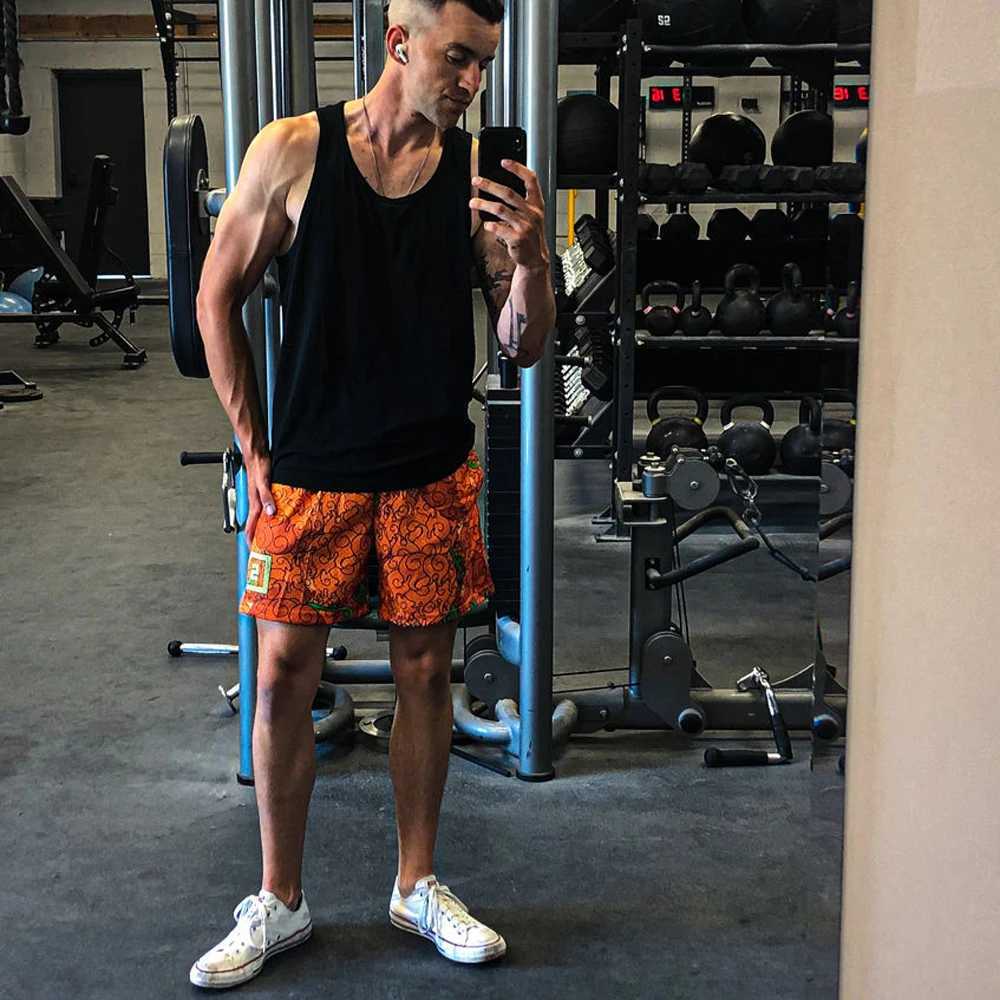 Anime Shorts Men Devil Fruit Manga Sports Shorts to Gym Fitness 3D Print Bermuda Masculina Quick Dry Mesh Oversized Board ShortsXJ250213