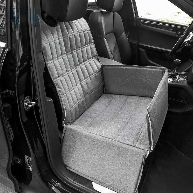 Others Dog Carrier Pet Dog Carrier Car Seat Cover Carry Cat Puppy Bag Car Travel Folding Hammock Waterproof Dogs Basket Pet Carriers H250213