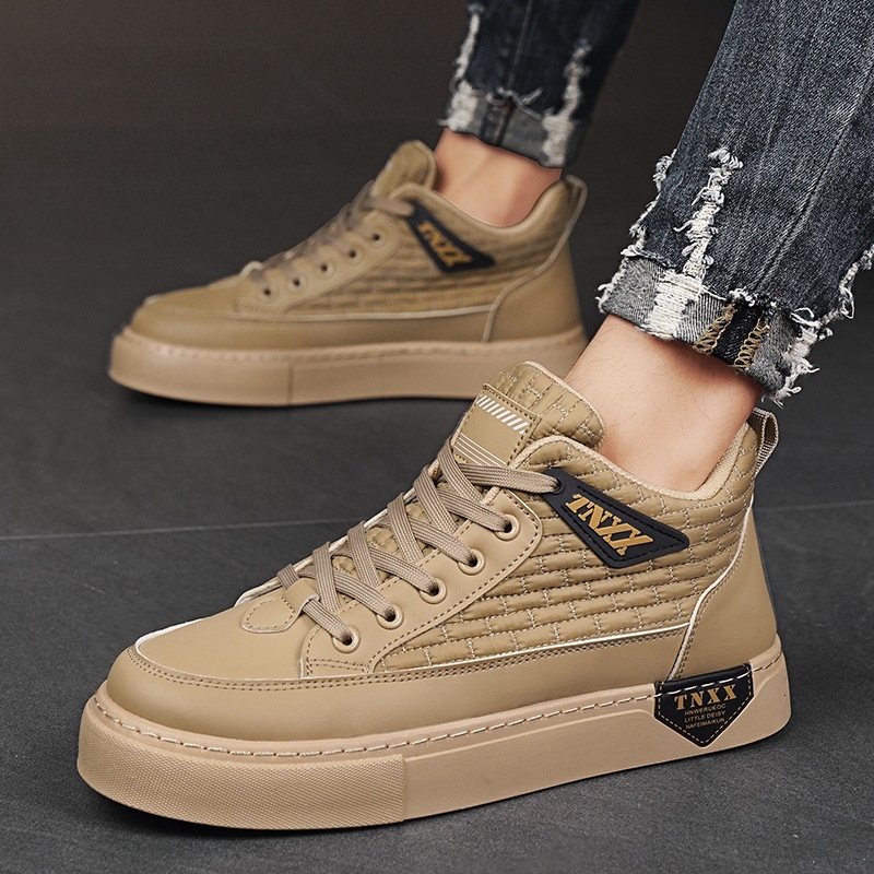 Youth Student College Men's Fashion High Top Multi Functional Men's Shoes Home Training Men's Casual Sports Flat Shoes Autumn 2025