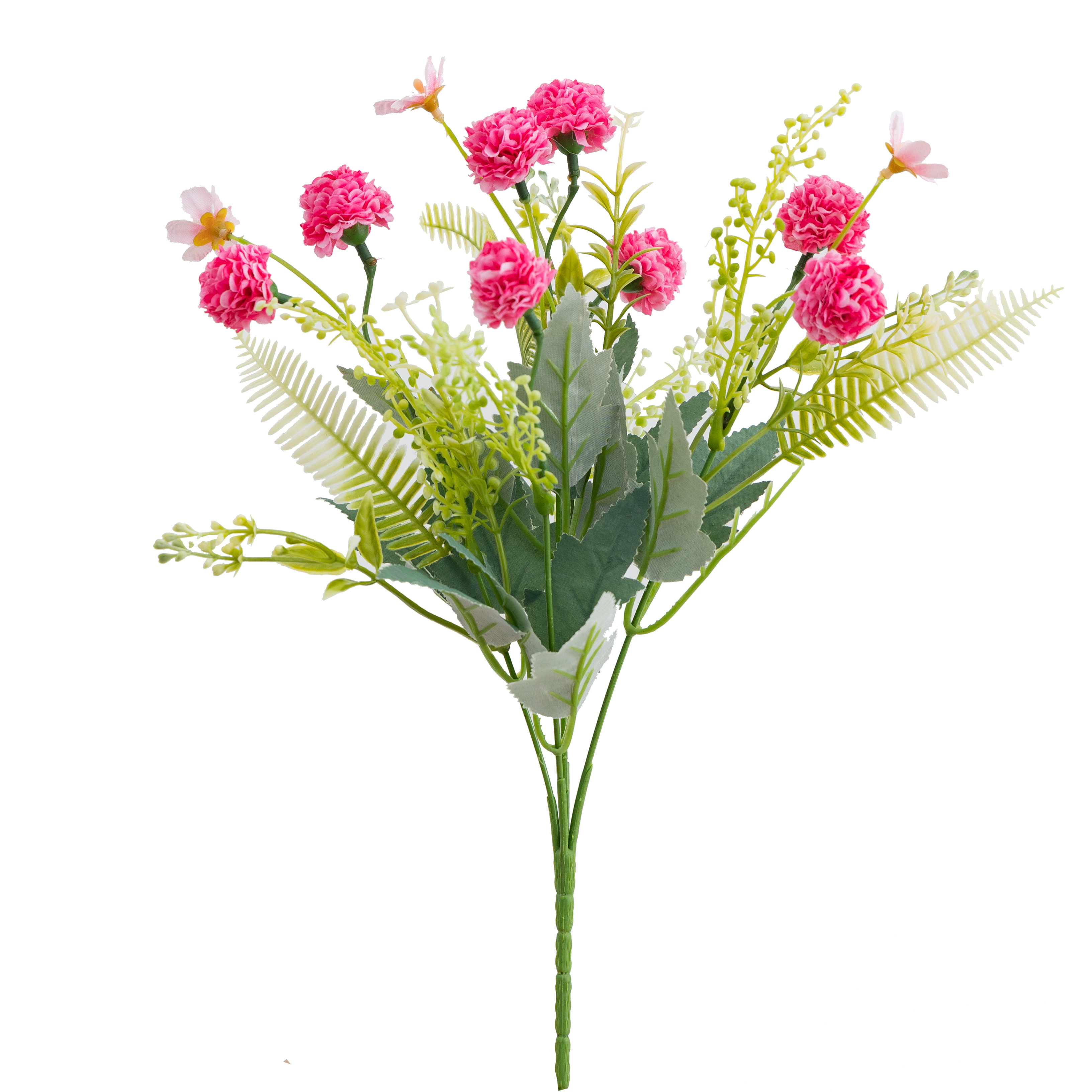 Premium Fake Flower Arrangement - Simulated Dandelion and Hydrangea Collection for Events and Home