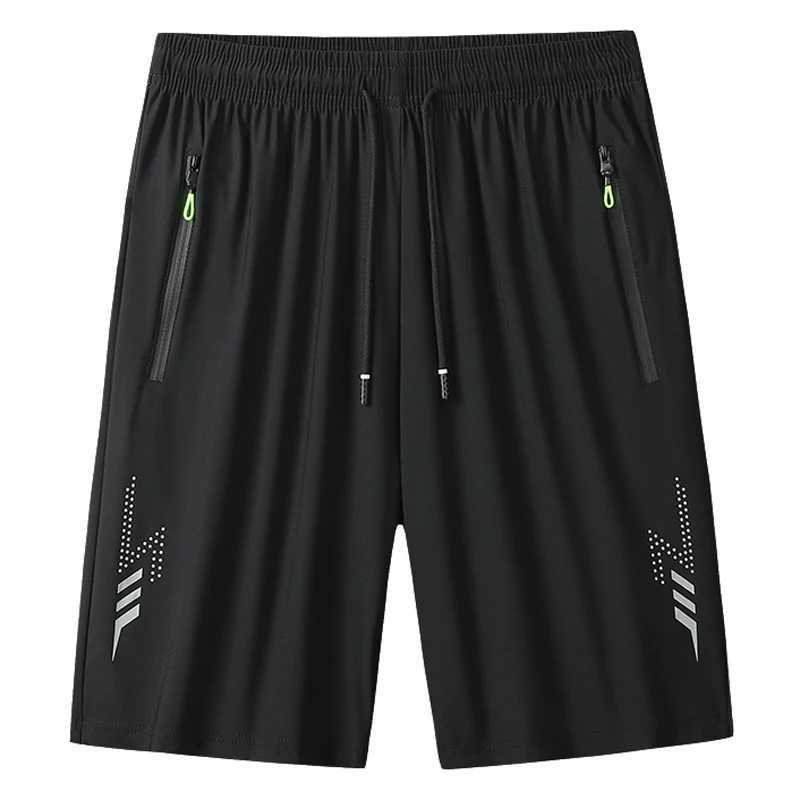 Summer Quick Dry Casual Shorts Men Loose Outdoor Sports Short Pants Men Board Shorts Running Jogging Gym Fitness Bottom Black XLXJ250213