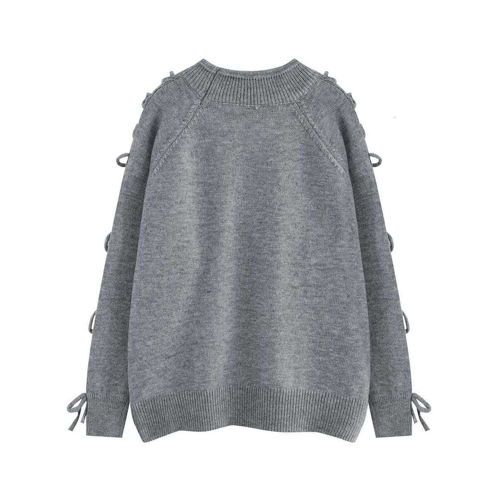 High Street Twist Jacquard Weave Pullover Knitted Sweaters For Men And Women Crew Neck Casual Baggy Autumn Clothes Oversized