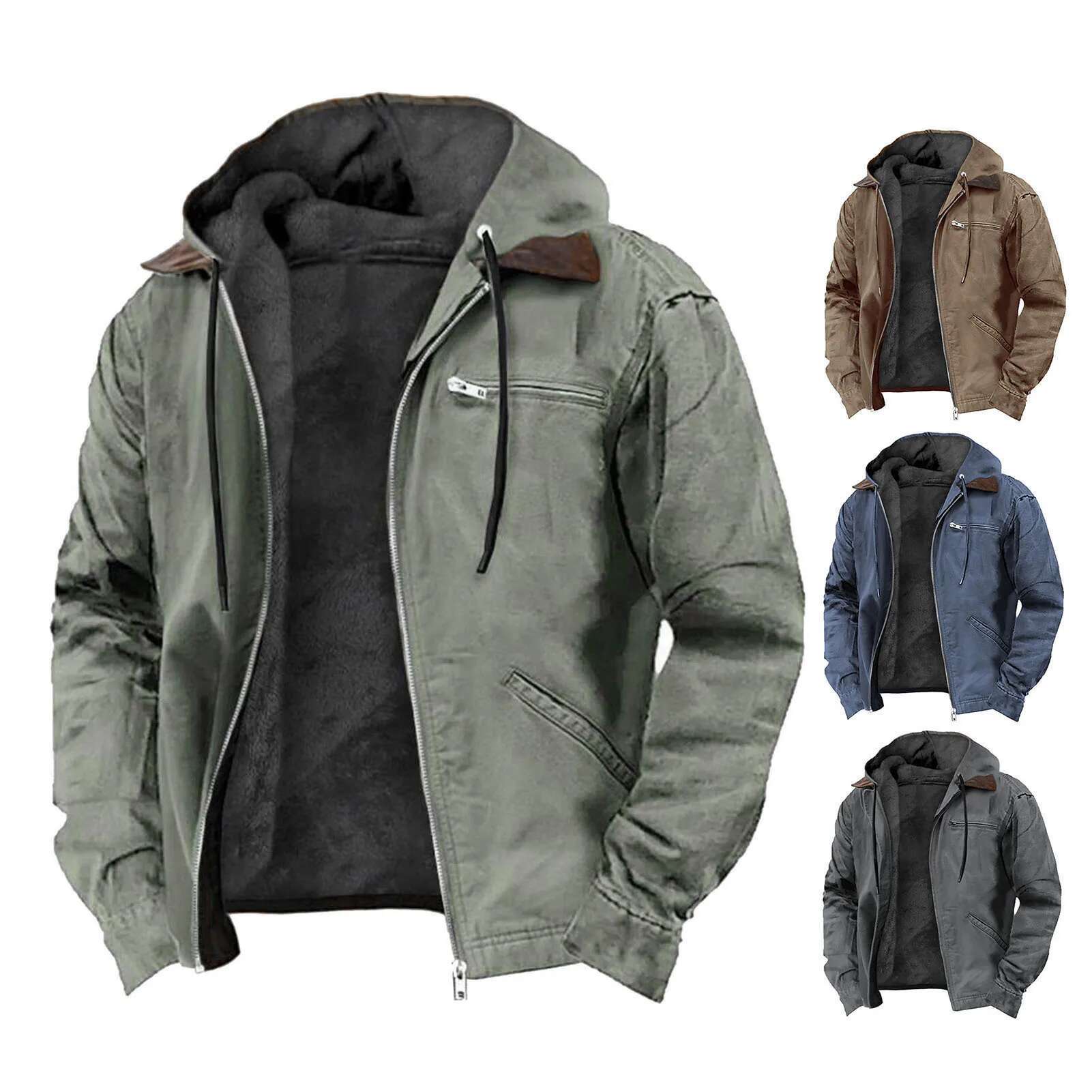 Men's Windbreaker Waterproof Hooded Water Proof Wind Breaker Casual Coat Male Clothing 2024 Autumn Jackets Men