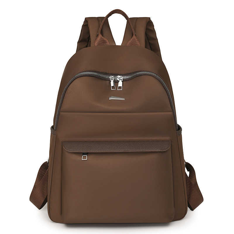 New Korean version Oxford cloth large capacity womens backpack Fashion and lightweight casual backpack womens bag