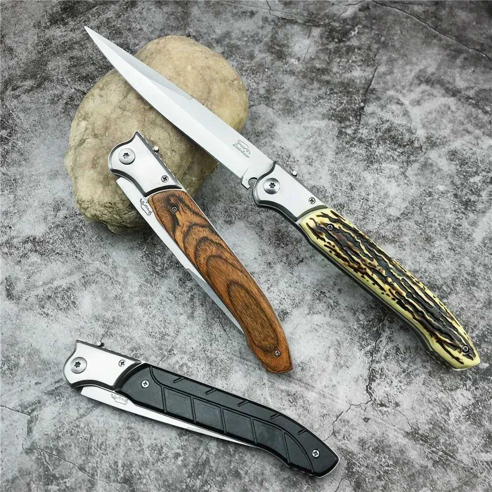 Steel Home>Products>High Knife>Stainless Foot Folding Outdoor Density Hunting Knife